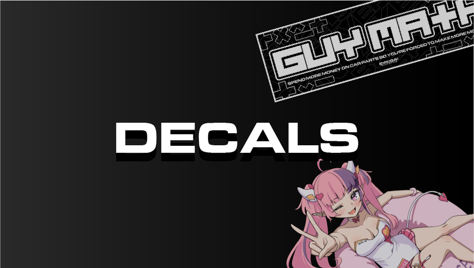 Shop Decals - Senpai Squad