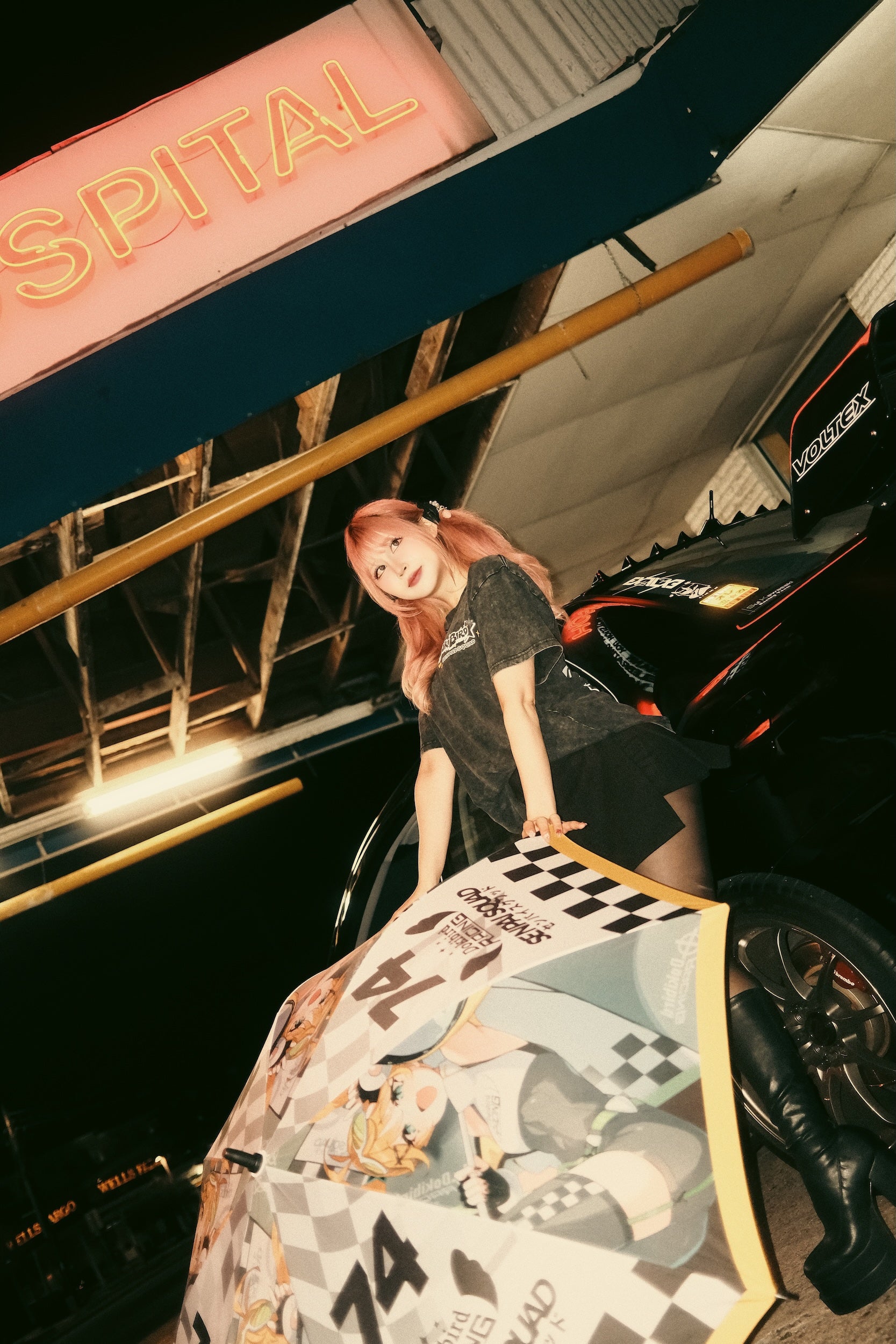 Dokibird Racing Umbrella