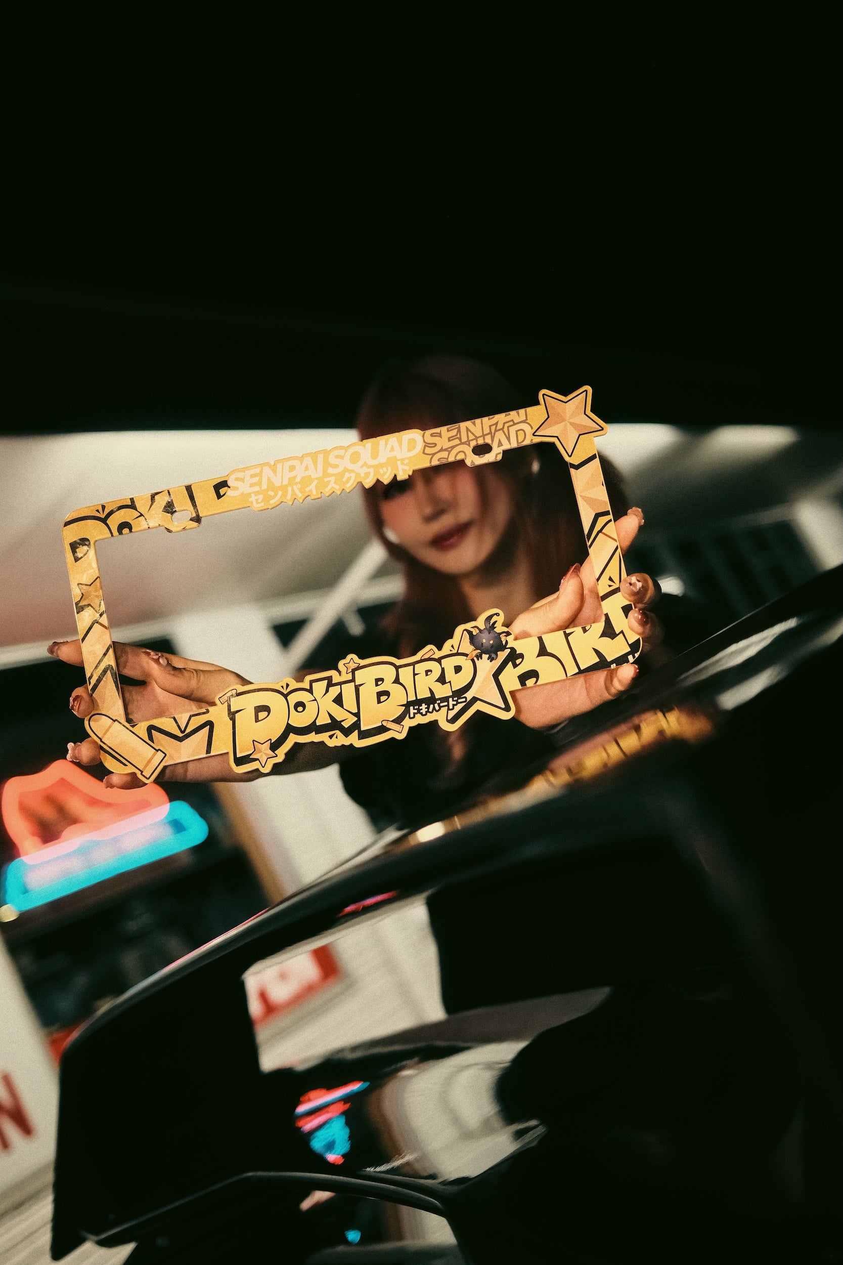 Dokibird License Plate Frame V1