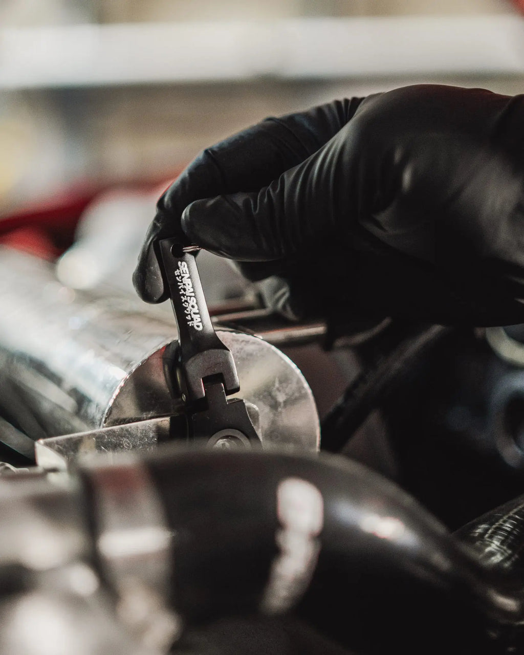 Senpai Squad 10mm Wrench Keychain