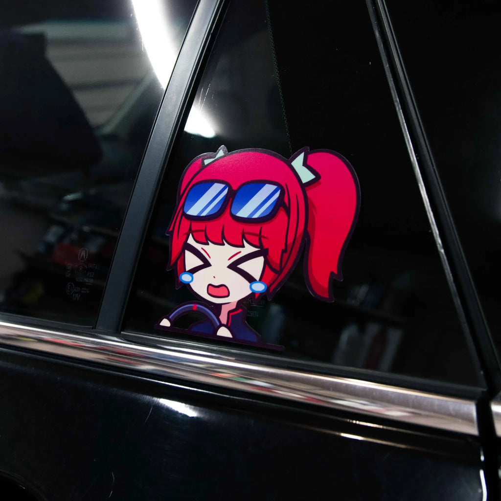 Aka – Crying Steering Wheel Decal