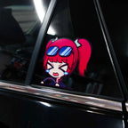 Aka – Crying Steering Wheel Decal