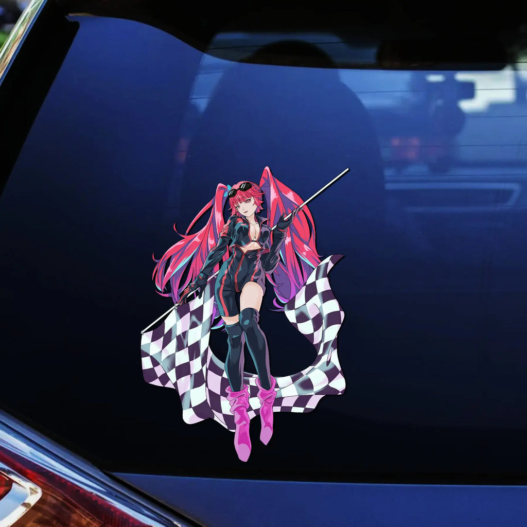 Aka - Full Body Flag Center Decal