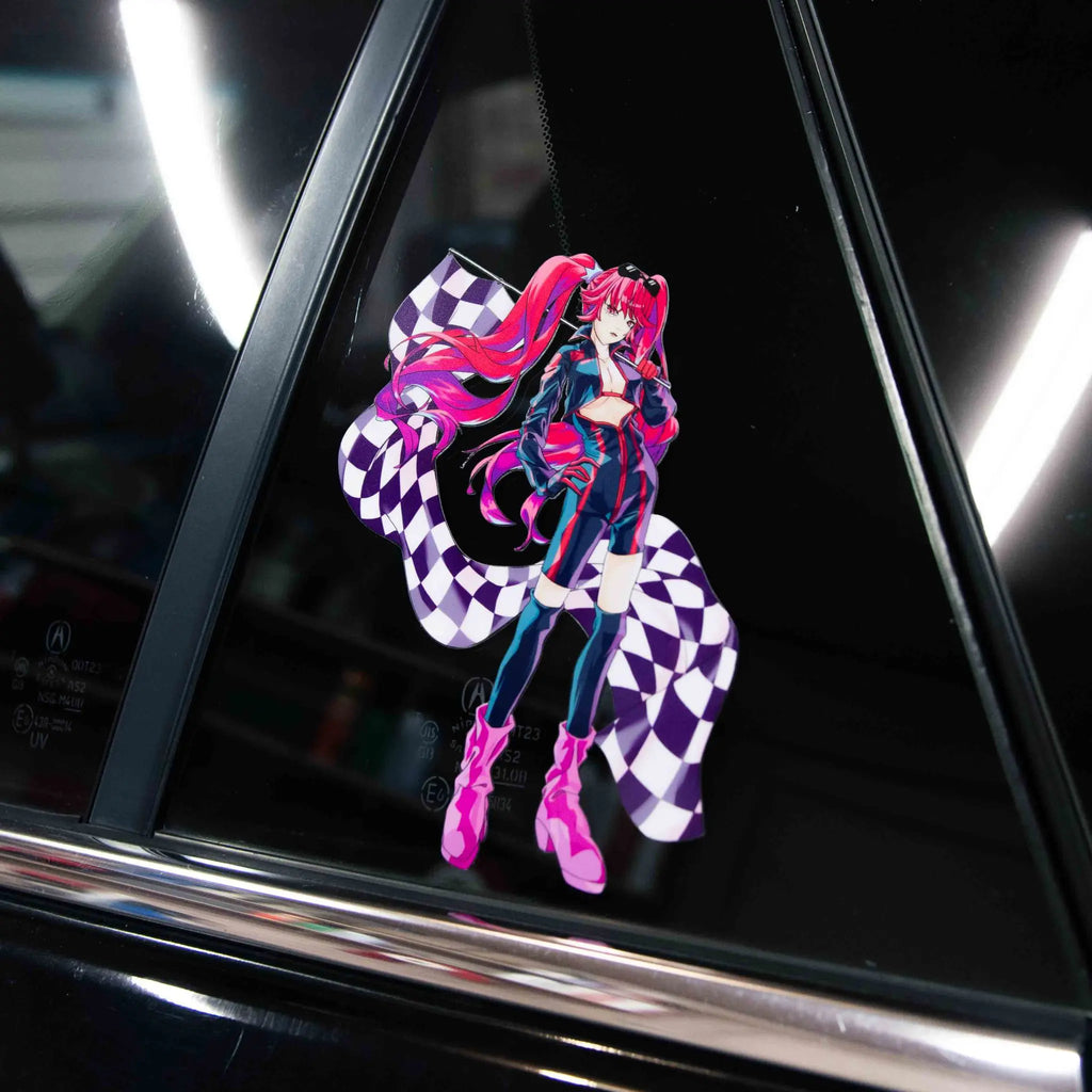 Aka - Full Body Flag Stance Decal