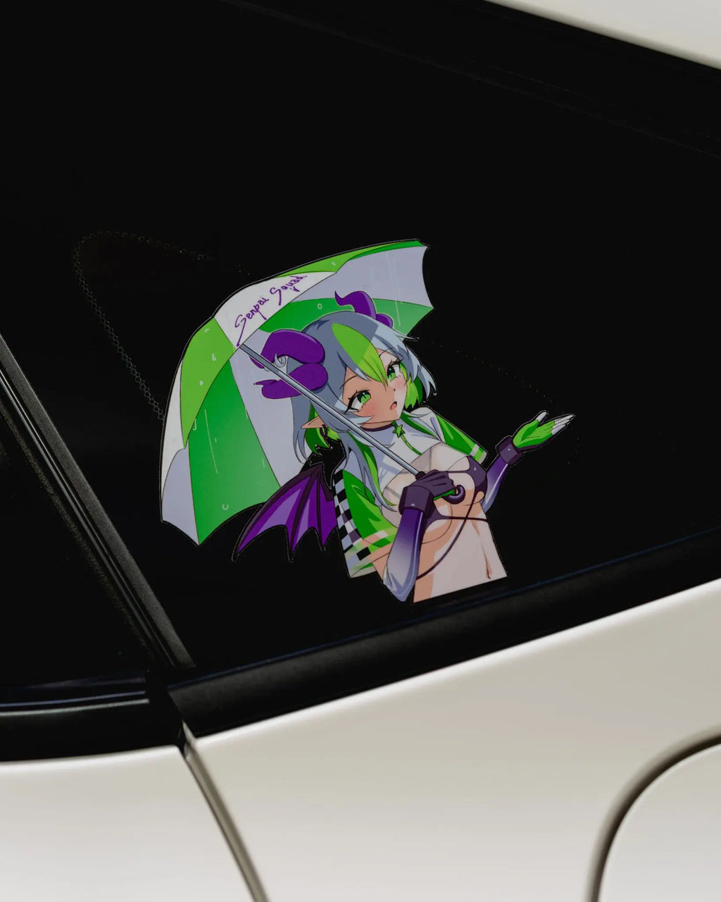 Apricot Weather Check Decal