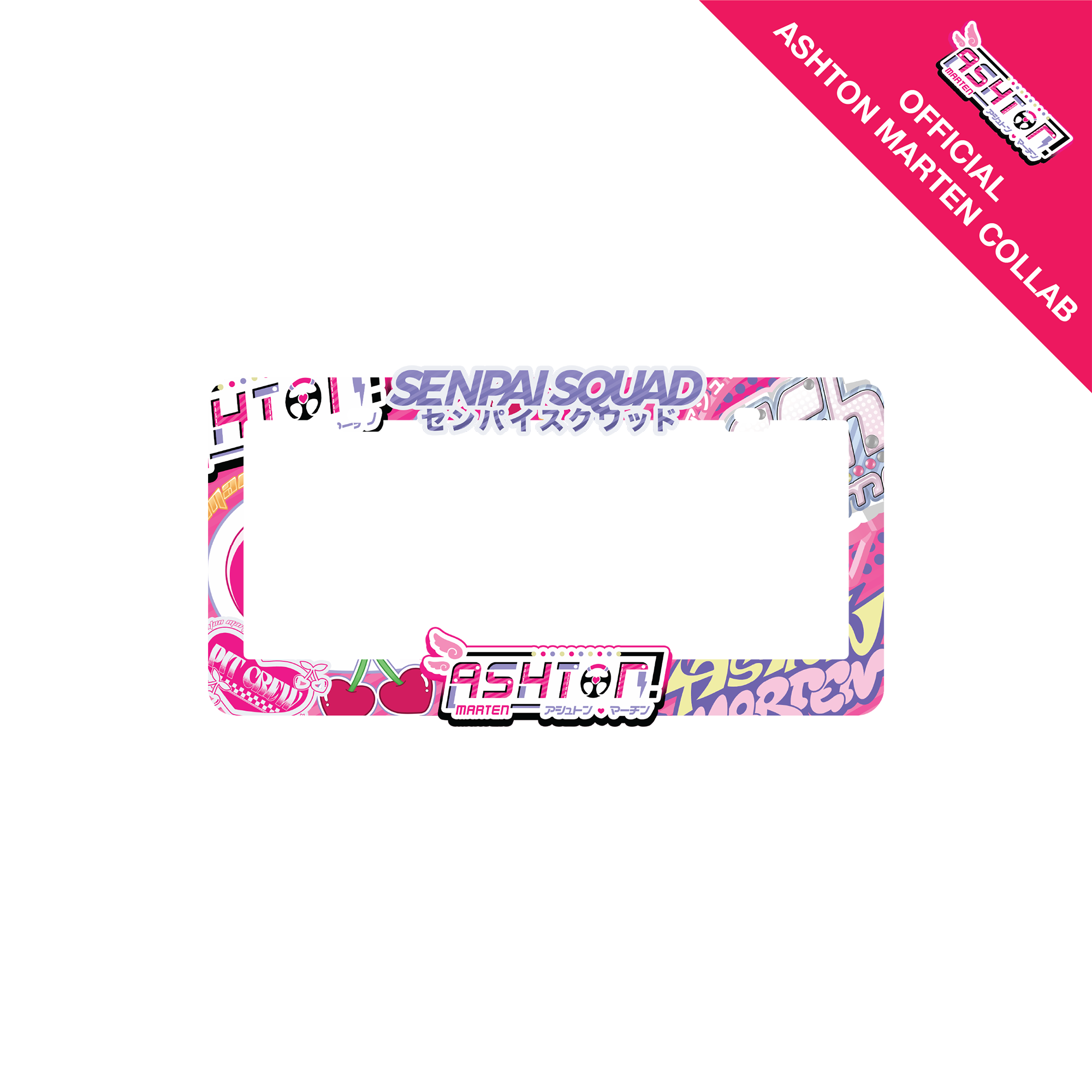 Ashton Marten License Plate Frame (PRE-ORDER)