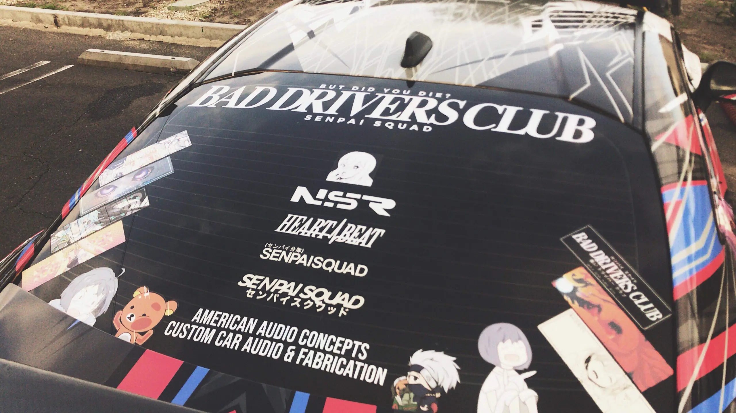 Bad Drivers Club Banner