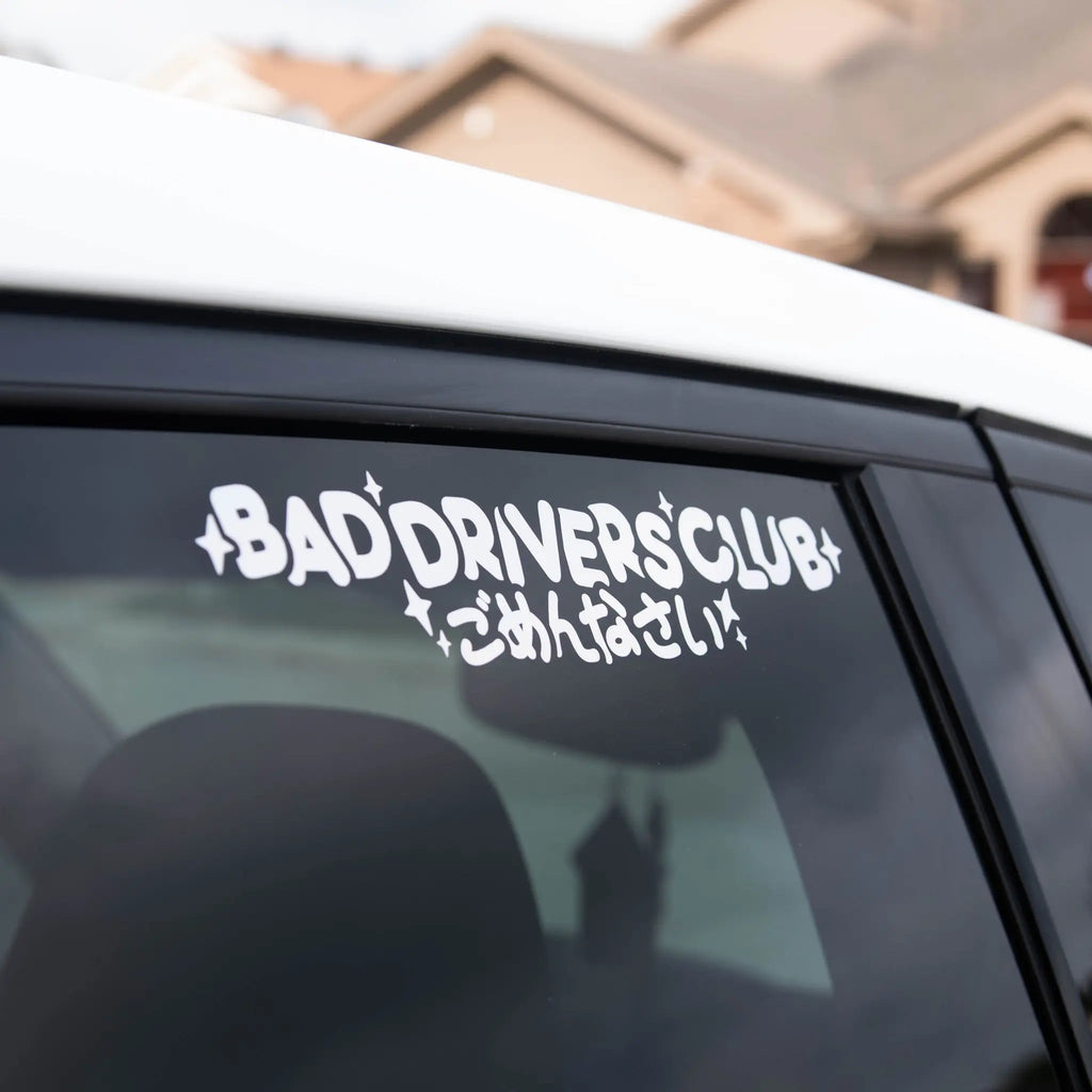 Bad Drivers Club V3 Diecut (Double Line)