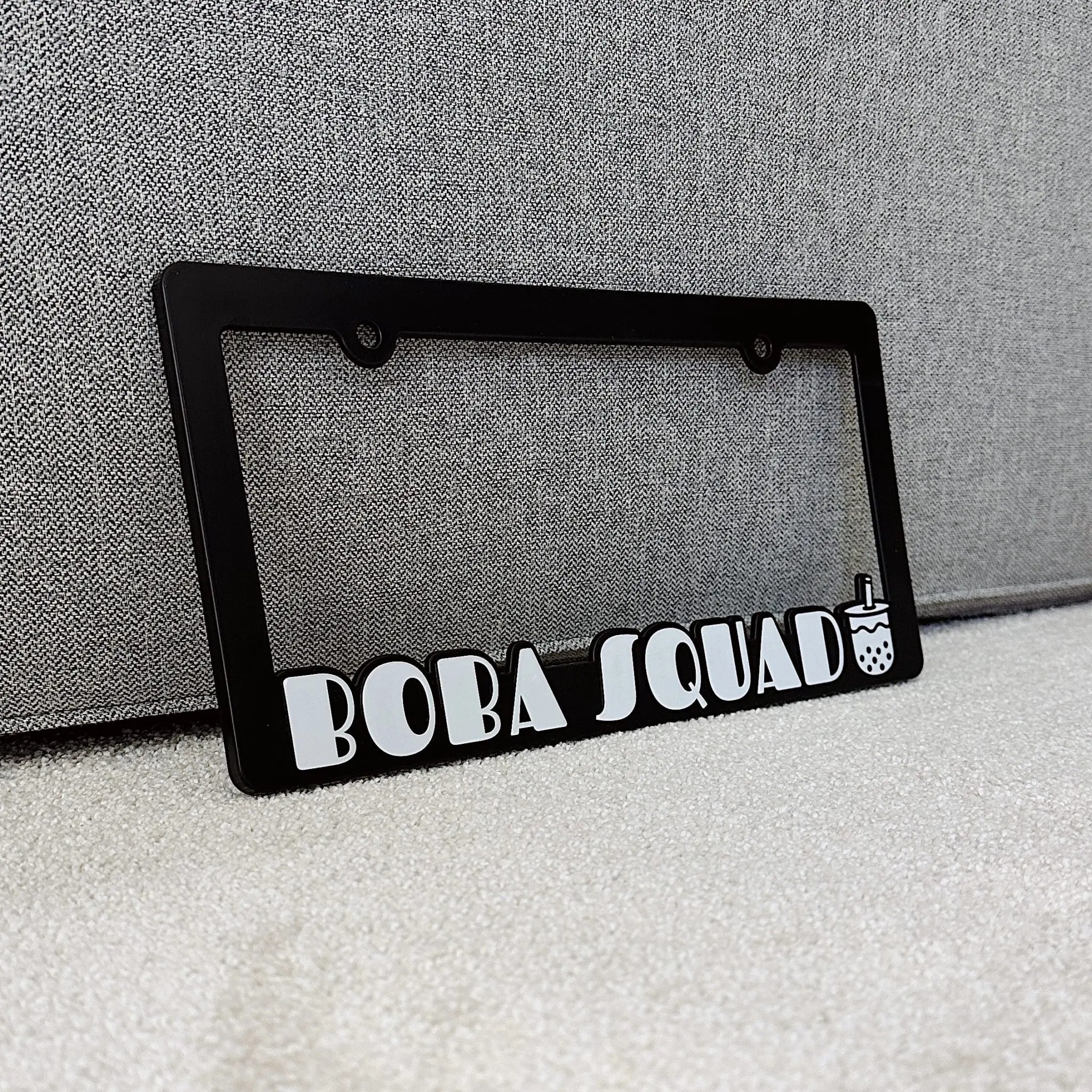 Boba Squad – License Plate Frame