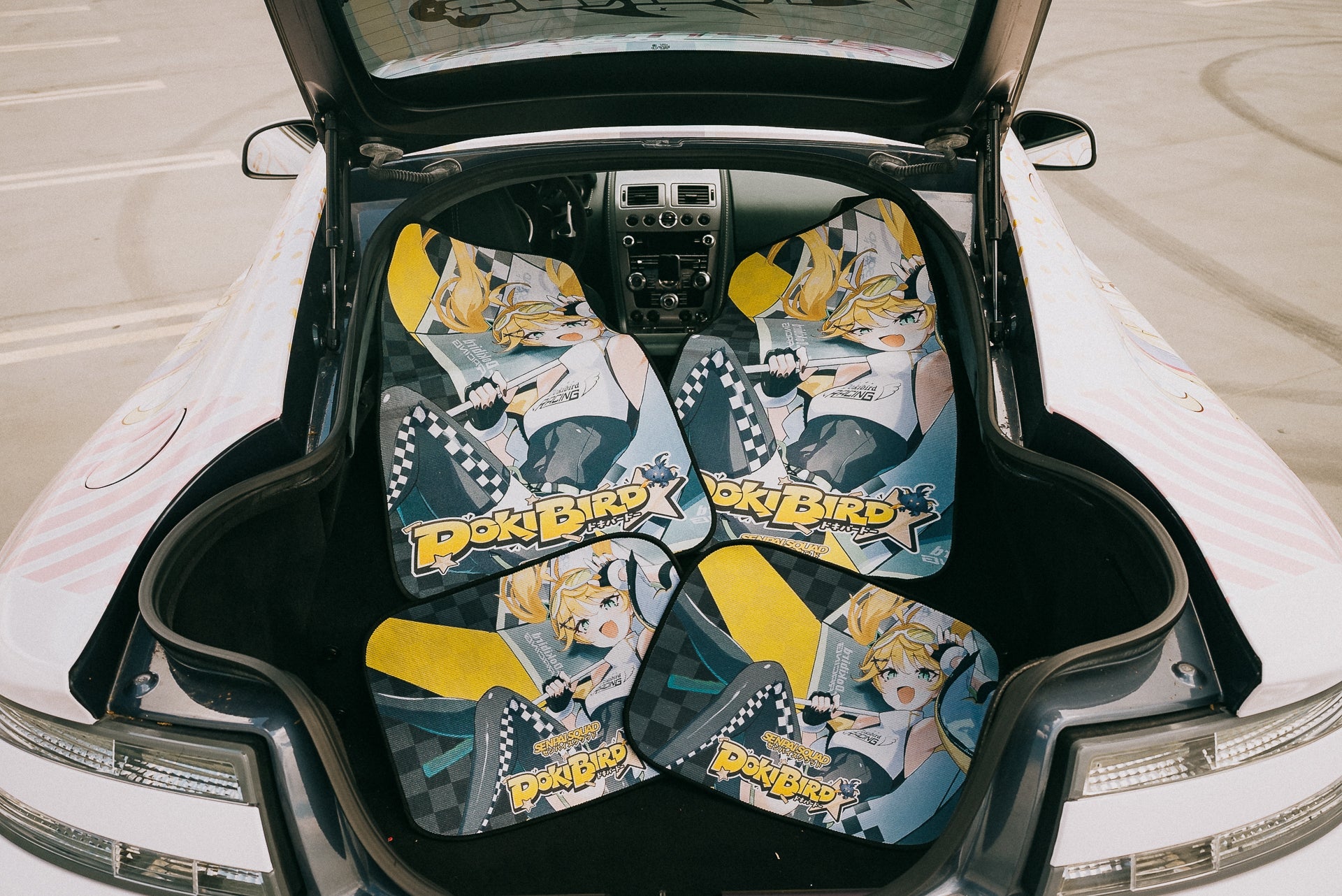 Dokibird Car Floor Mats (Set of 4) (PRE-ORDER)