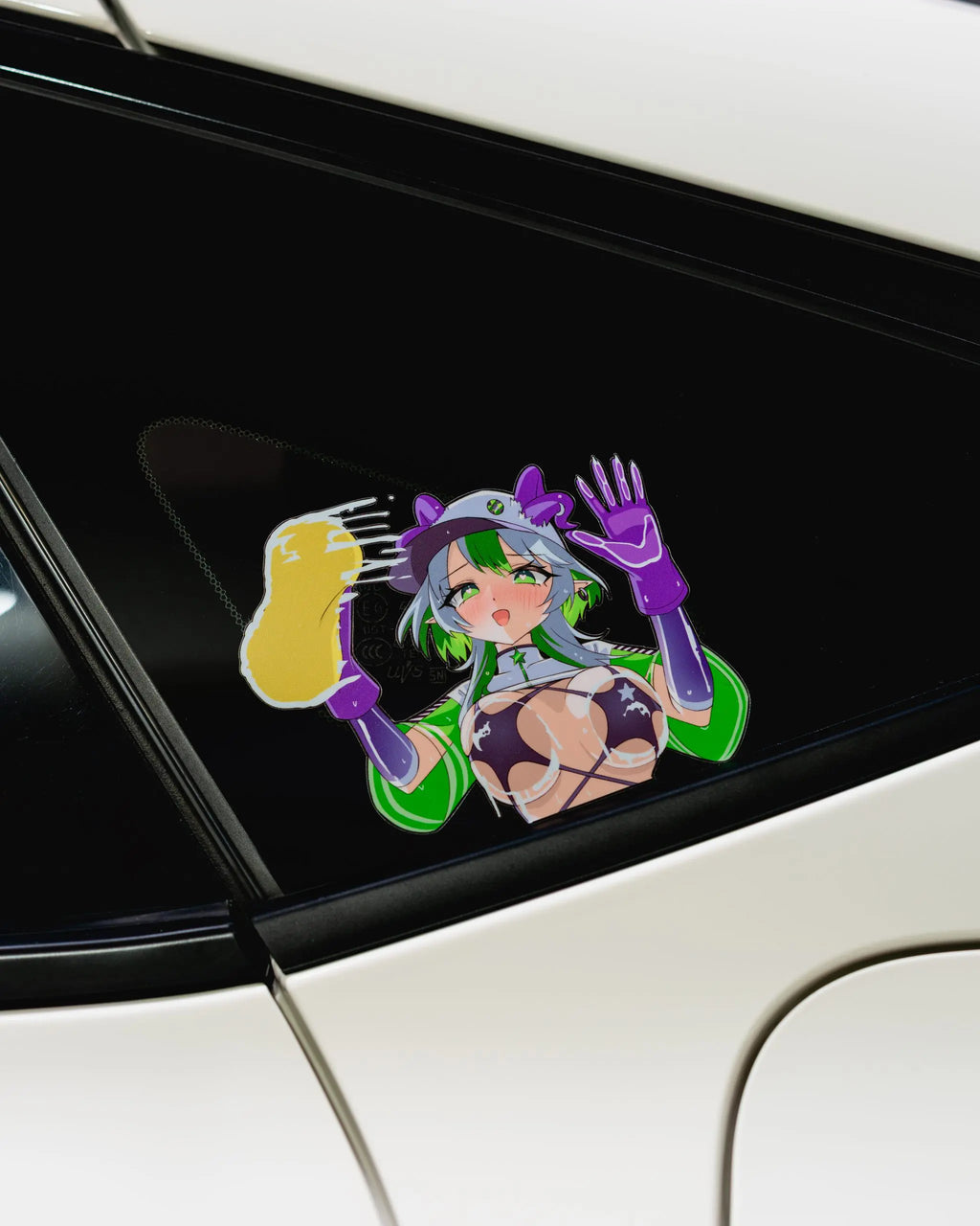 Apricot Window Wash Decal