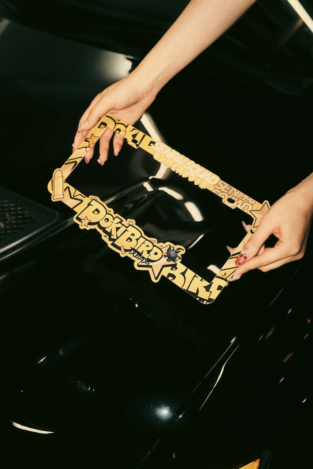 Dokibird License Plate Frame V1