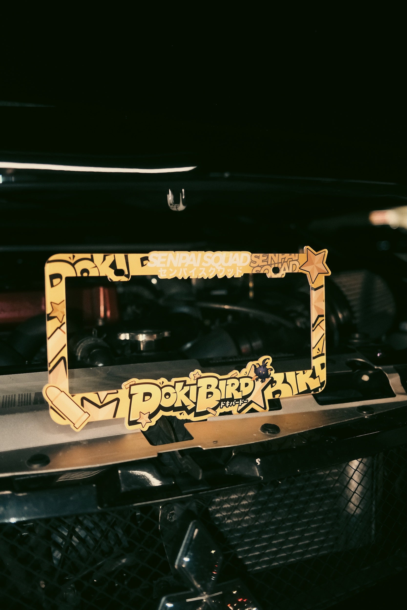 Dokibird License Plate Frame V1