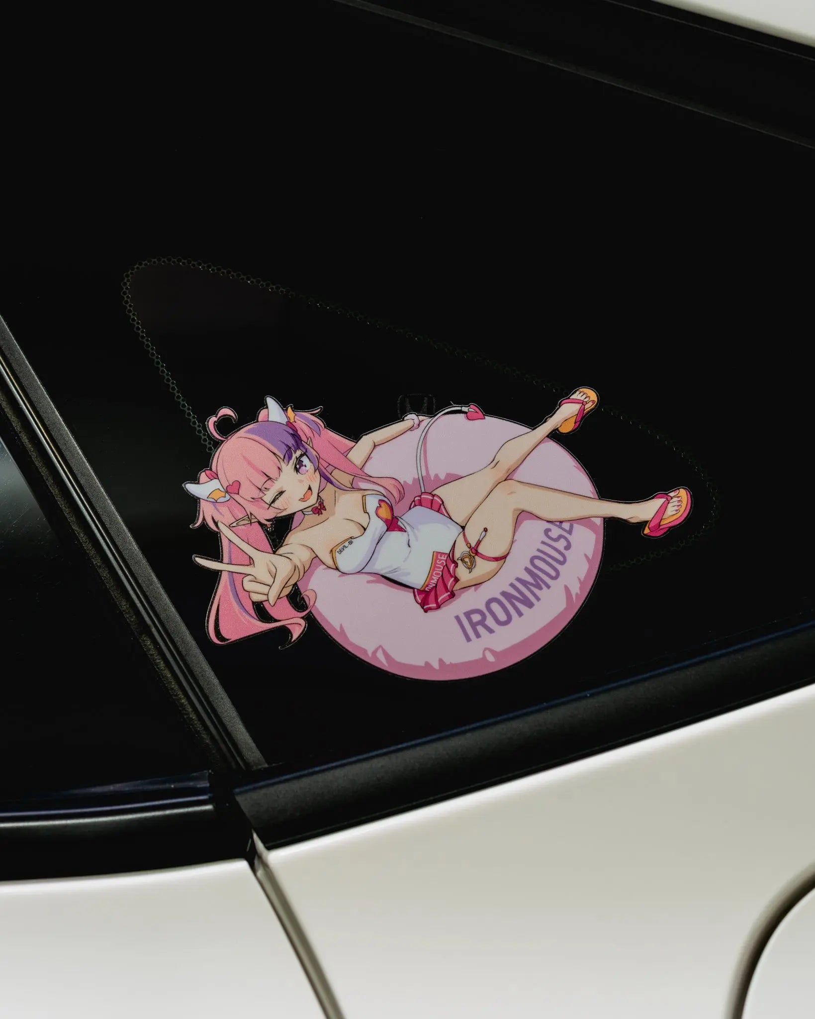 Ironmouse Pool Float Decal