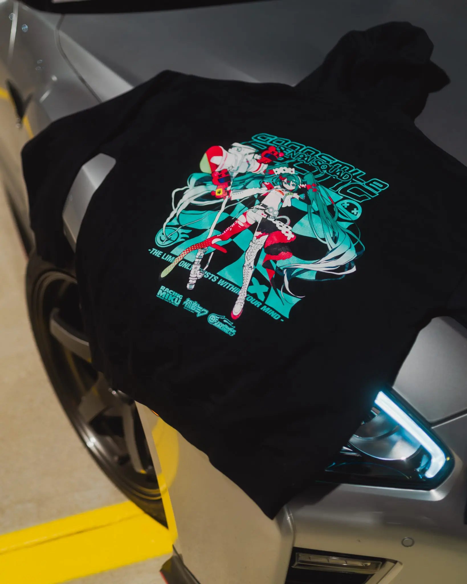 Racing Miku 2025 Ver. x Senpai Squad: V1 Hoodie
