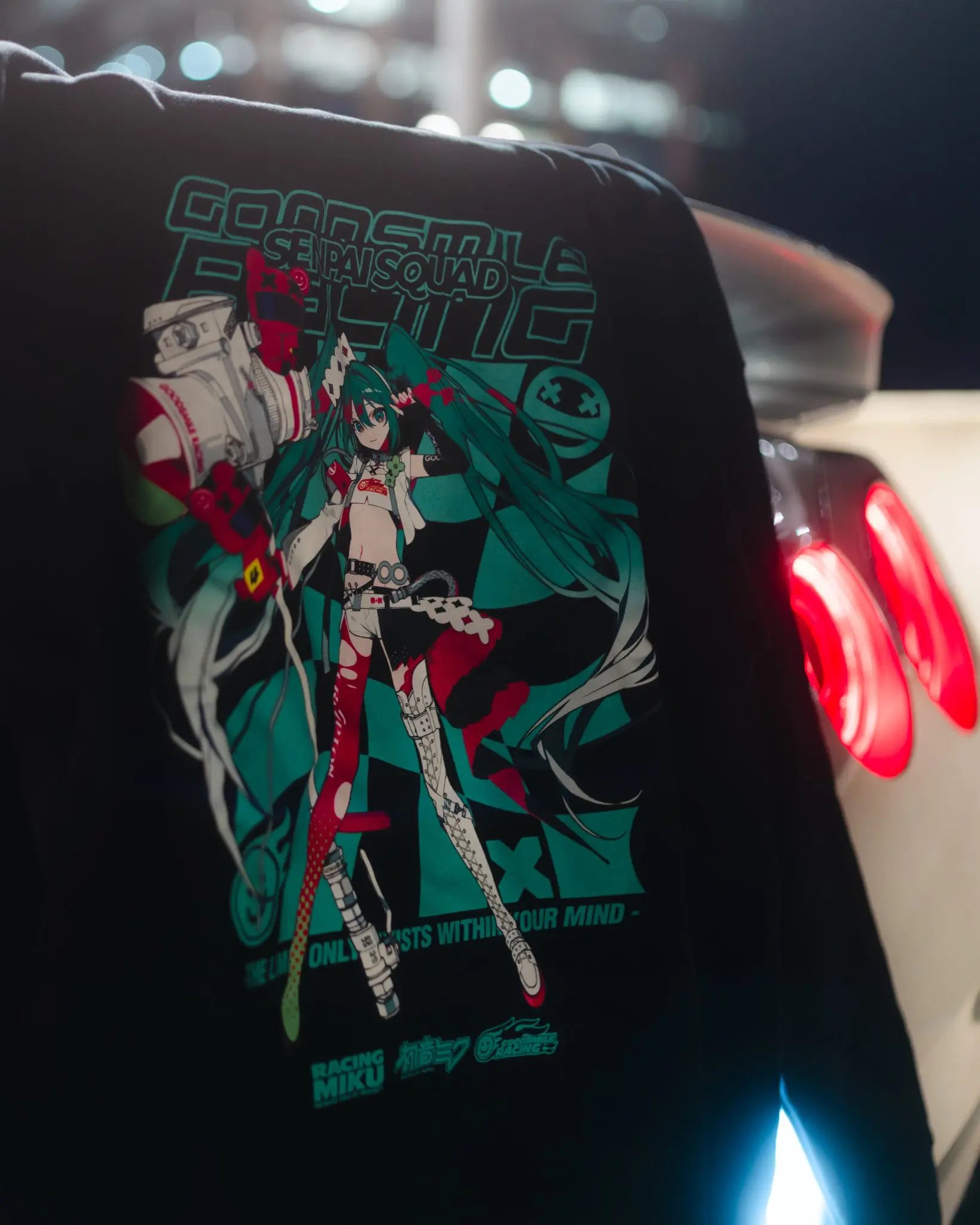 Racing Miku 2025 Ver. x Senpai Squad: V1 Hoodie