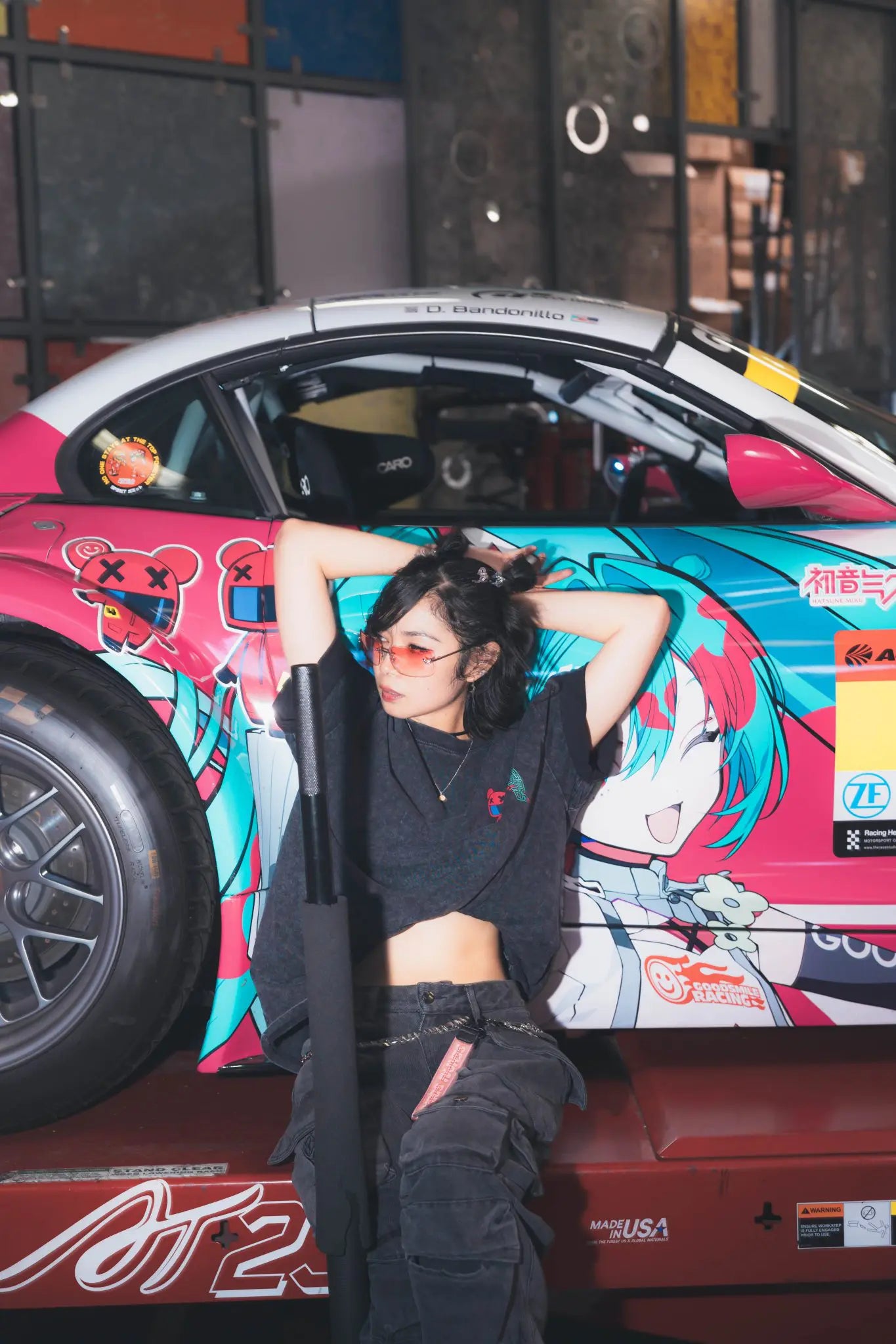 Racing Miku 2025 Ver. x Senpai Squad: V1 Shirt