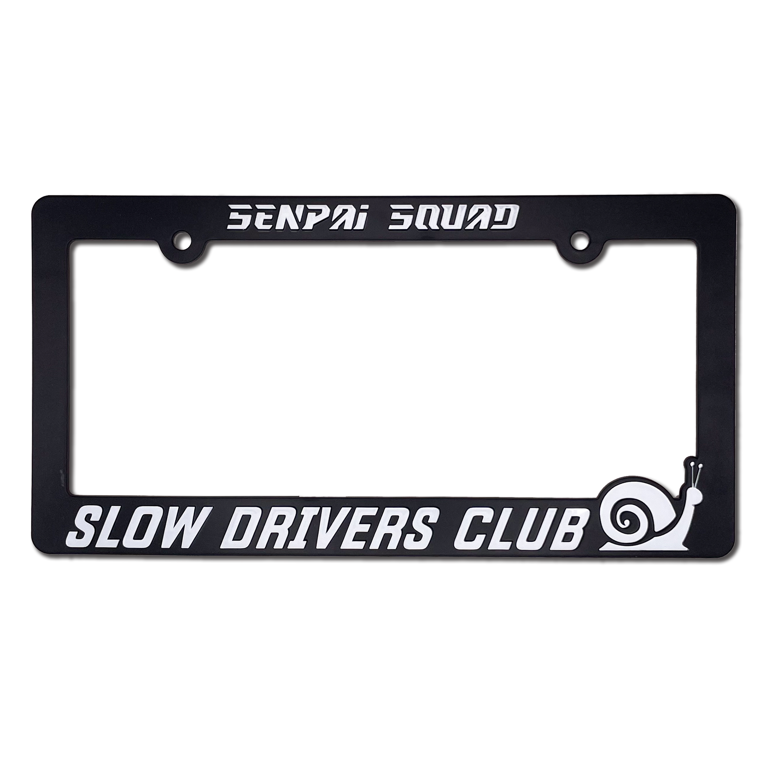 Slow Drivers Club - License Plate Frame