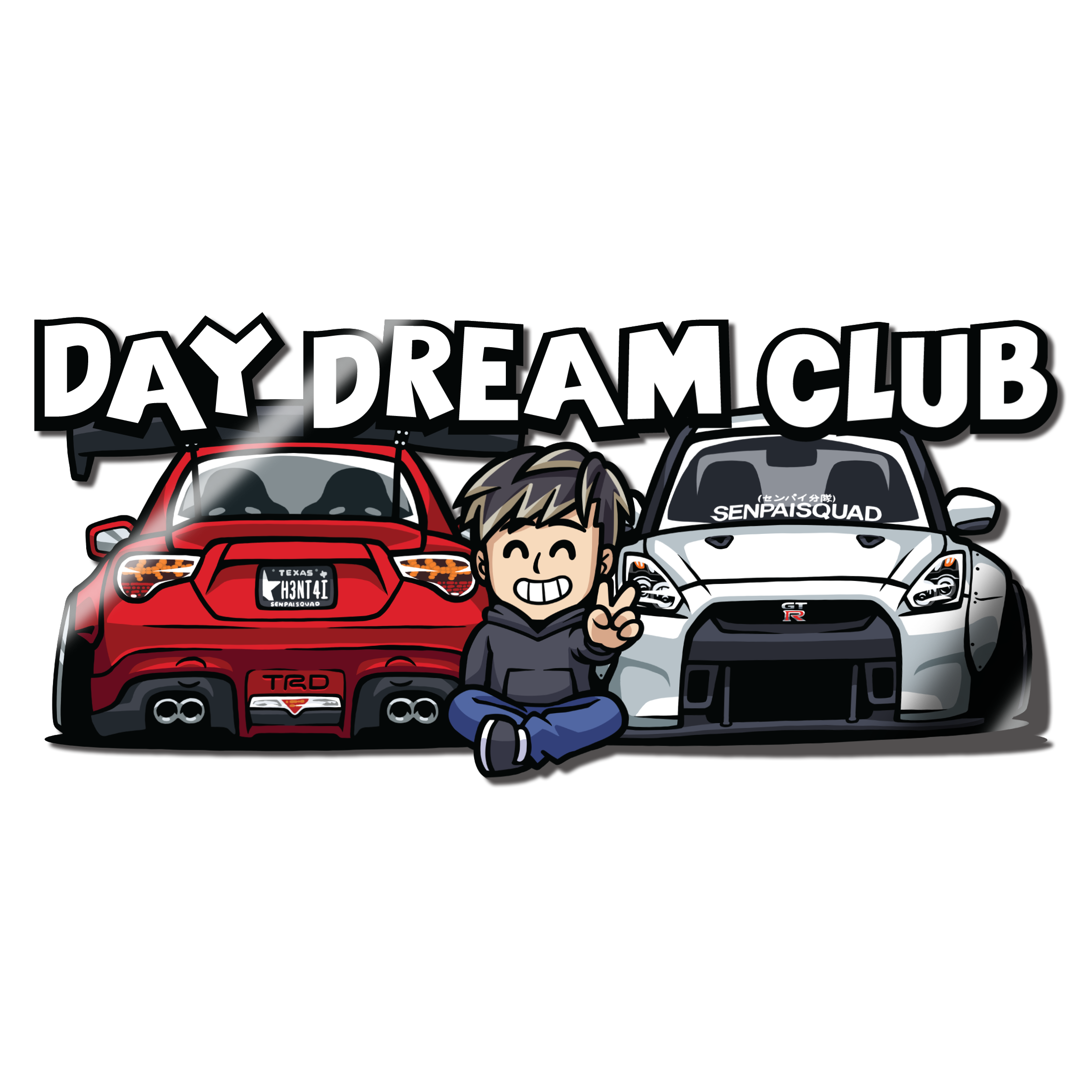 Senpai Squad FRS + GTR Decal