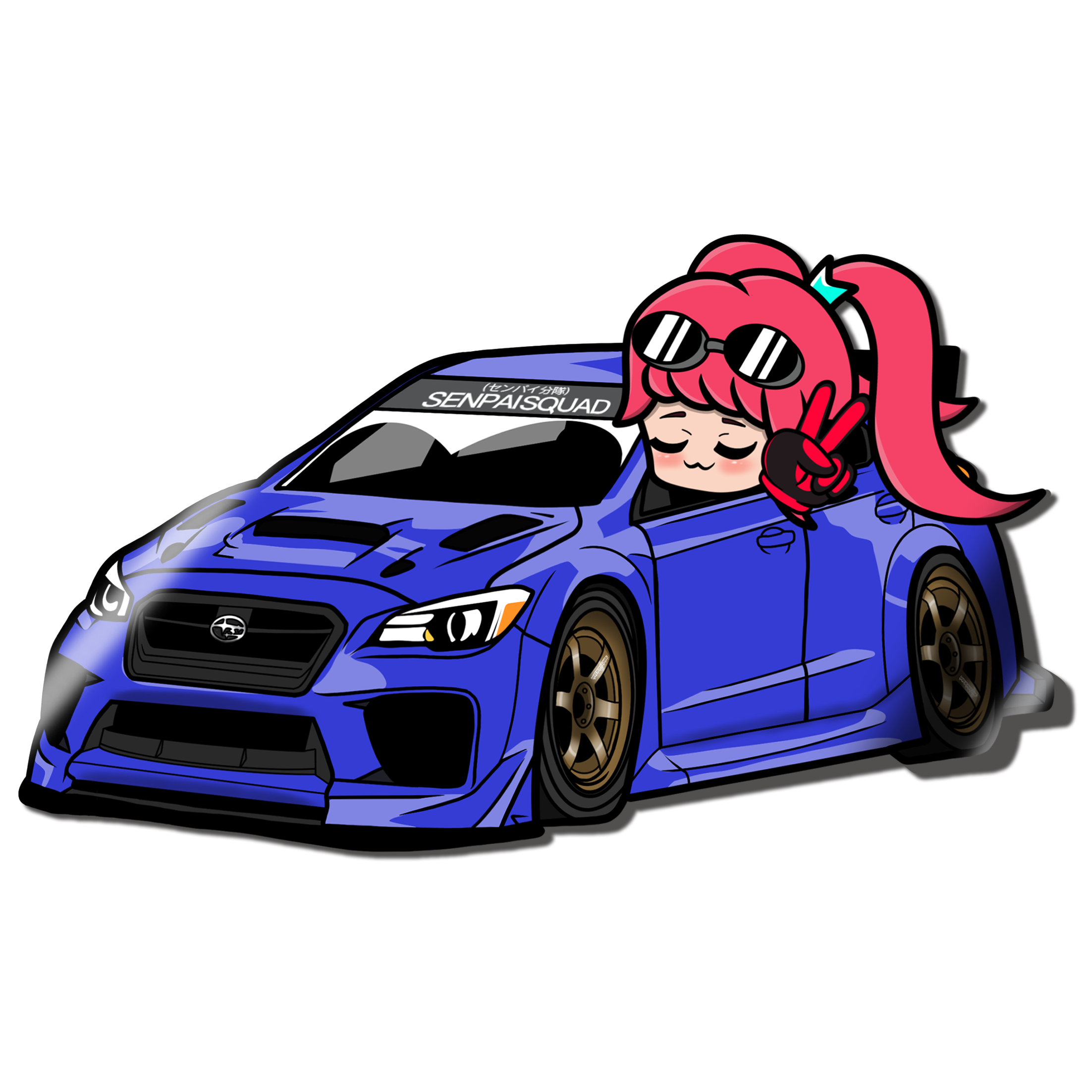 Aka - WRX Decal
