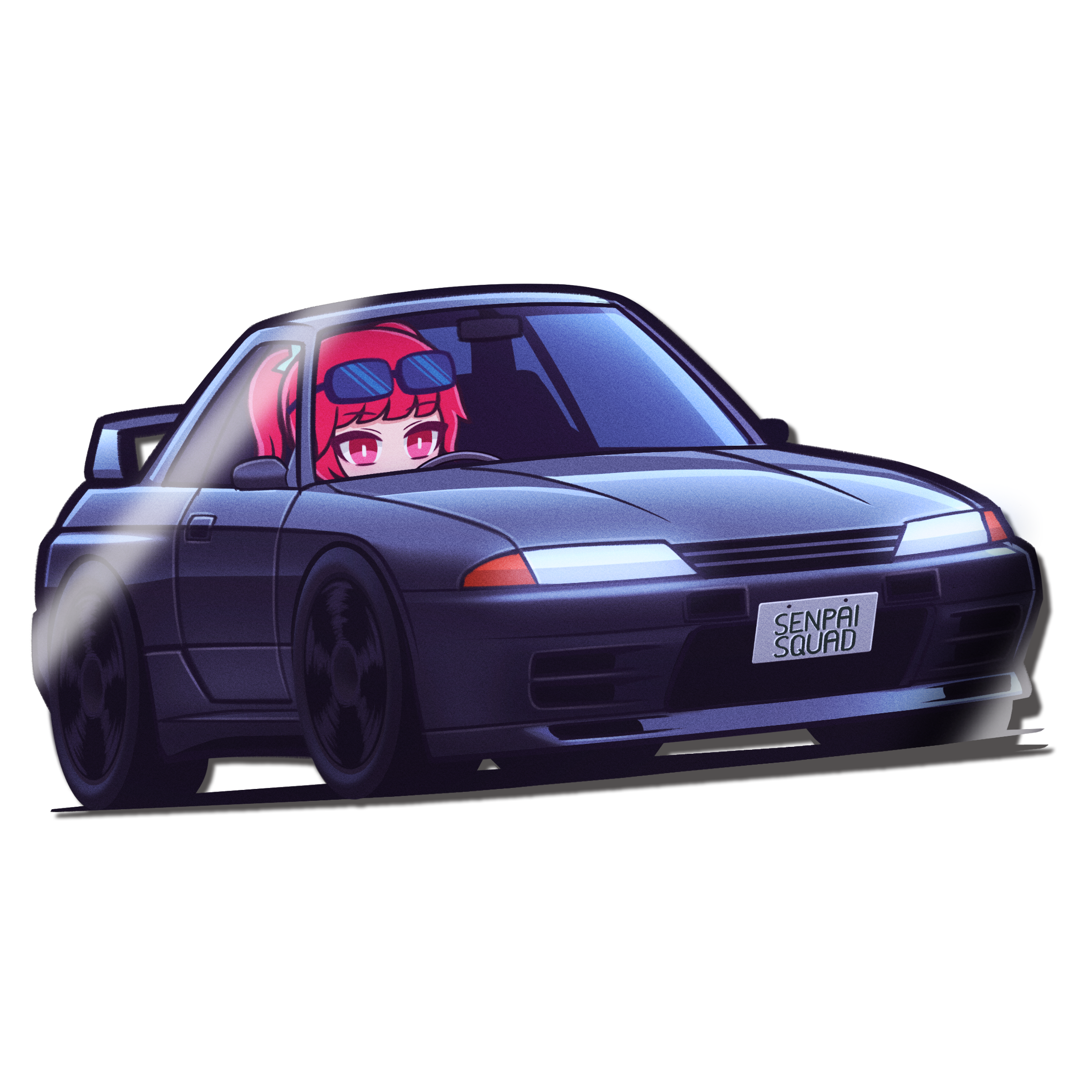 Aka - Driving R32 GT-R Decal