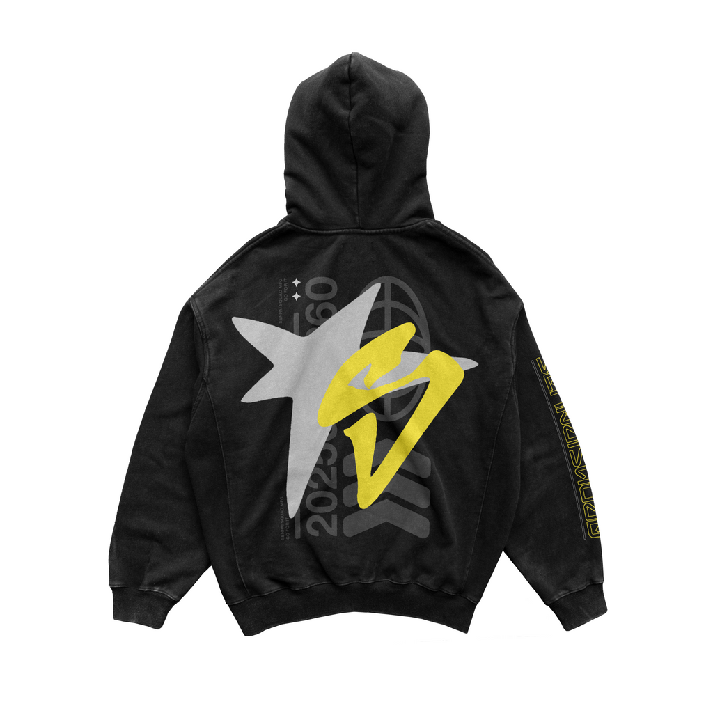 Senpai Squad Core Collection Star Zip Up Hoodie (PRE-ORDER)
