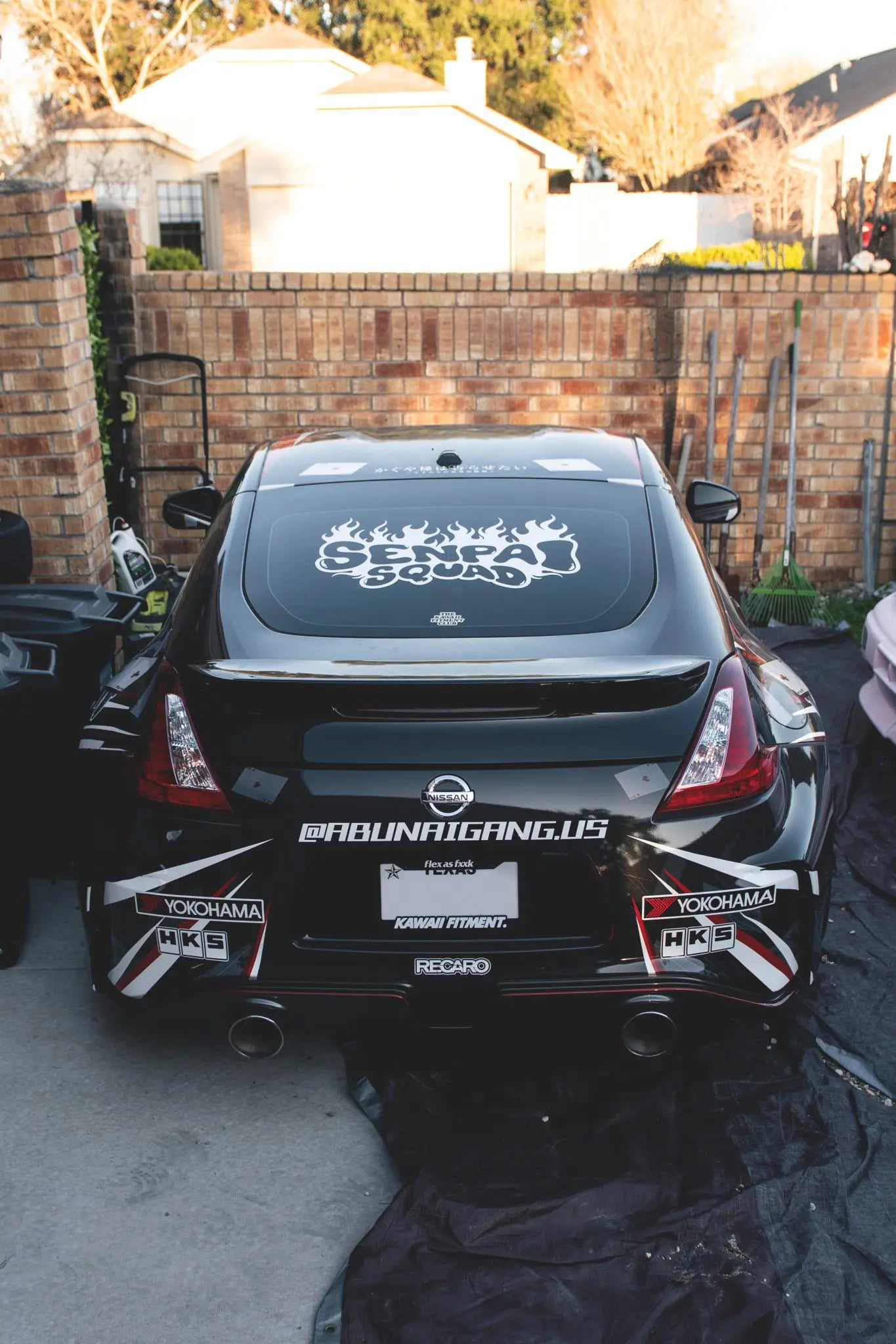 Senpai Squad Fire Banner
