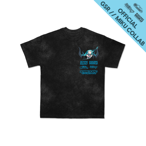Senpai Squad x Goodsmile Racing Miku 2026 Ver. Tee Shirt