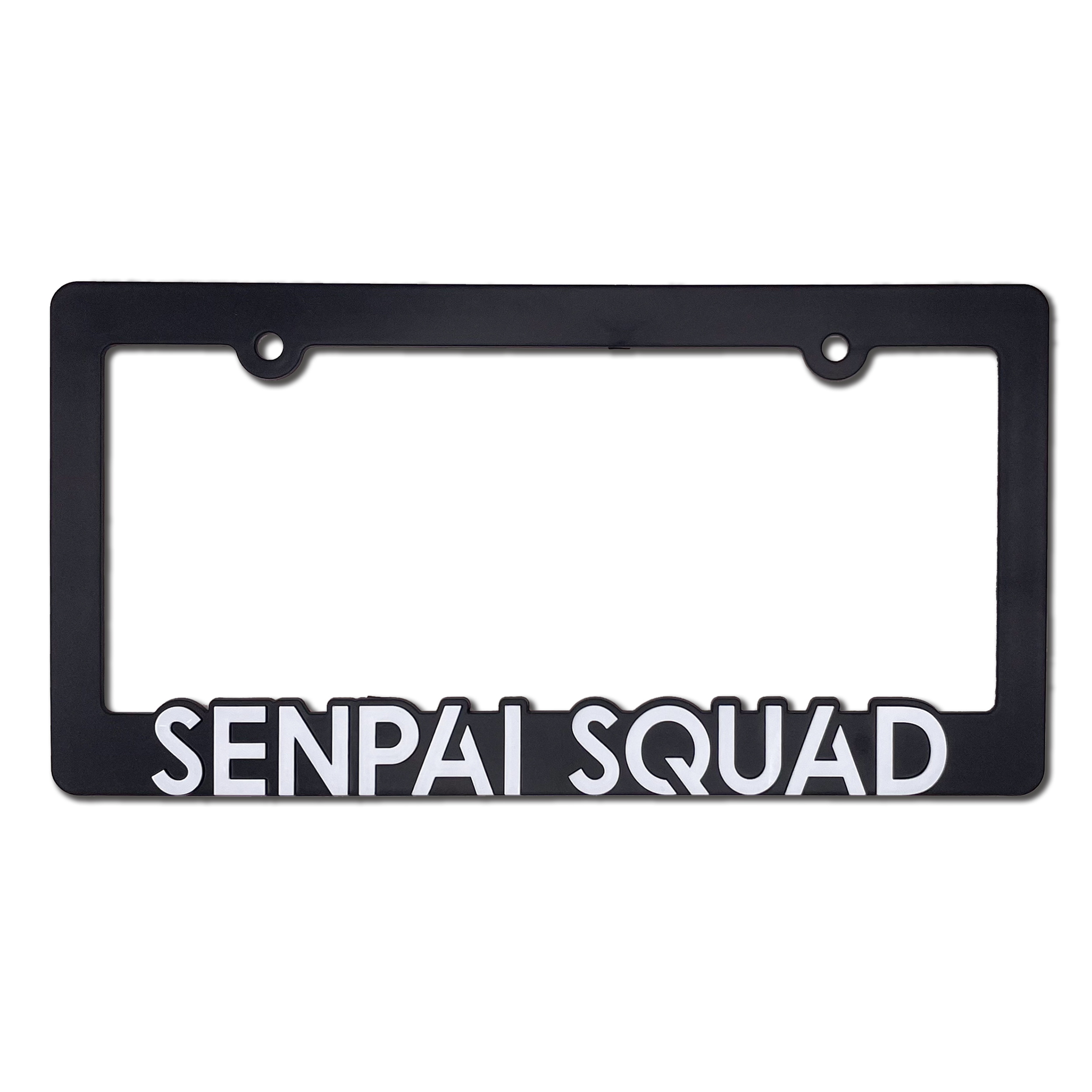 Senpai Squad V1 - License Plate Frame