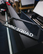 Senpai Squad V1 - License Plate Frame