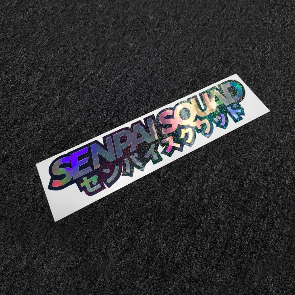 Senpai Squad v3 Diecut Dual Layer