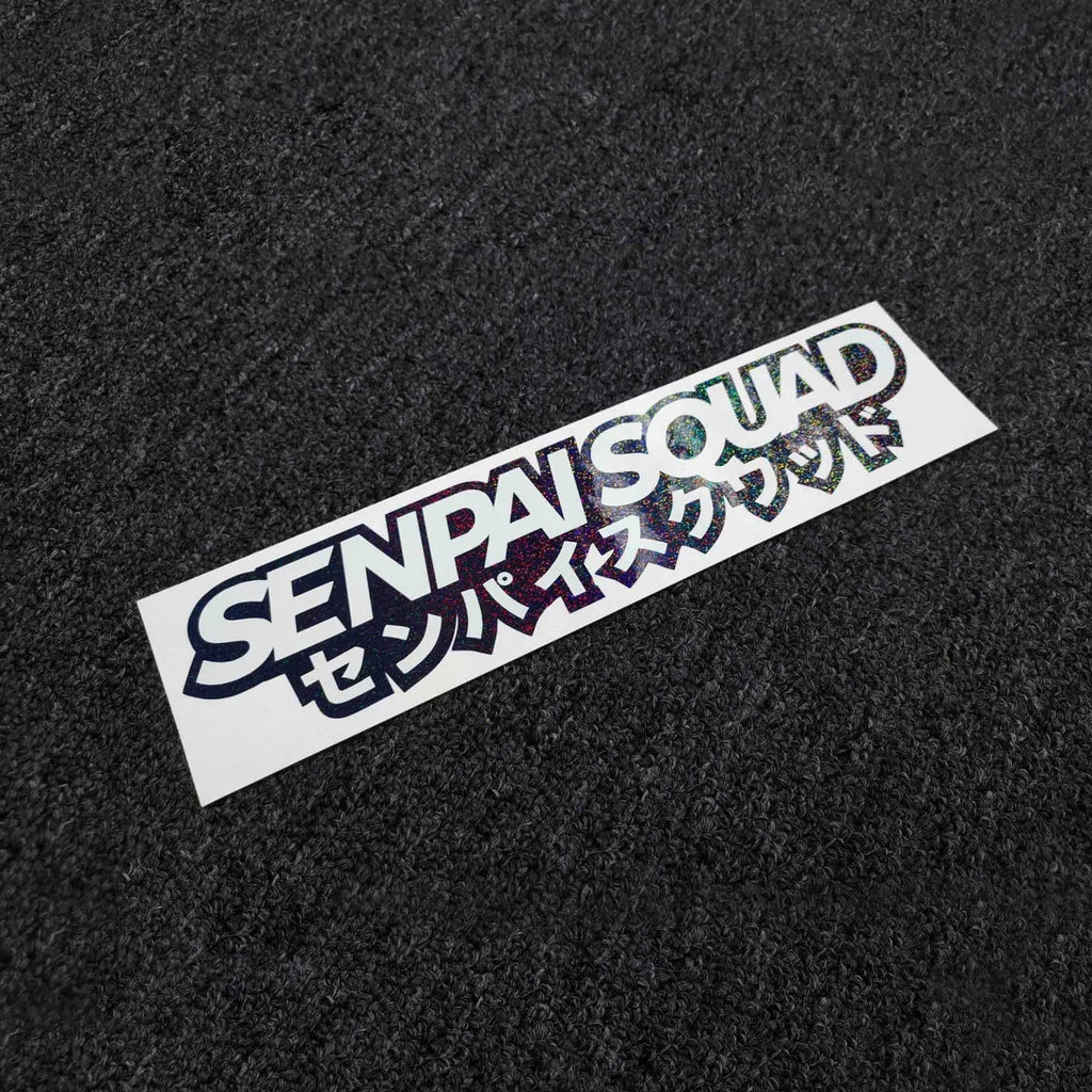 Senpai Squad v3 Diecut Dual Layer