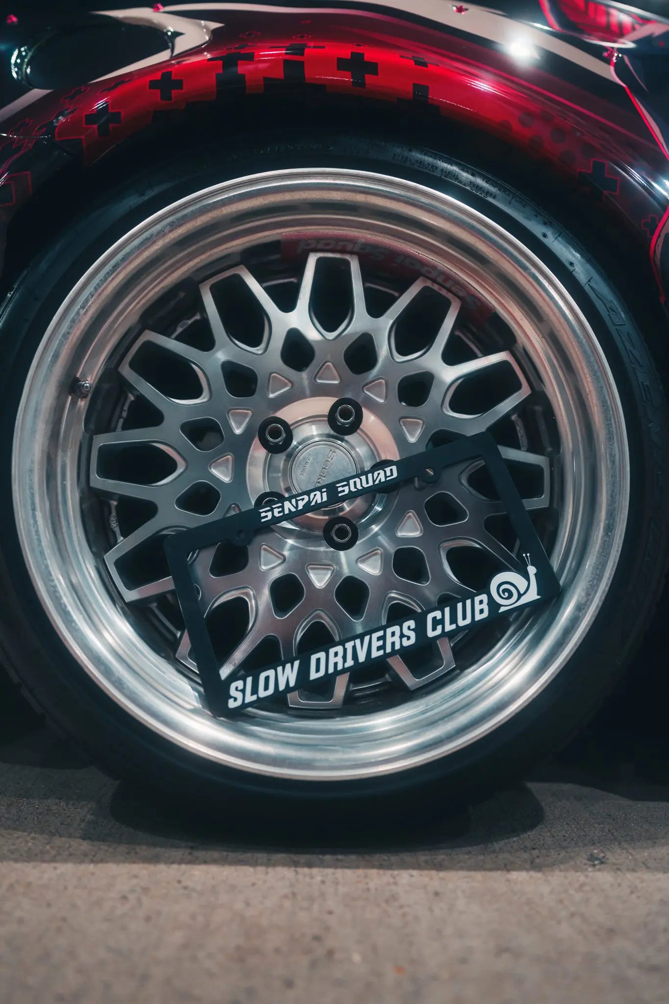 Slow Drivers Club - License Plate Frame