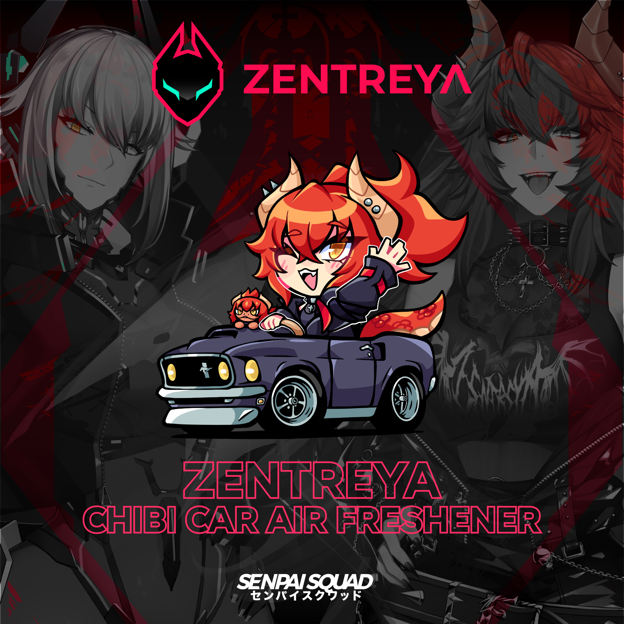 Zentreya Chibi Car Air Freshener