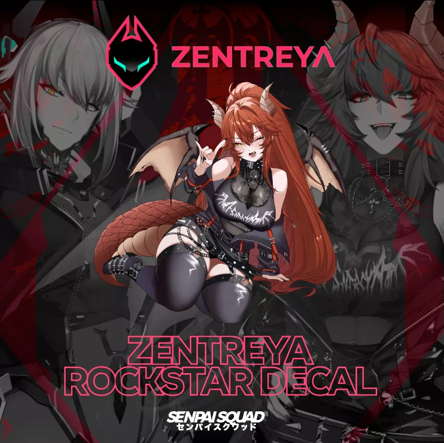 Zentreya Rockstar Decal