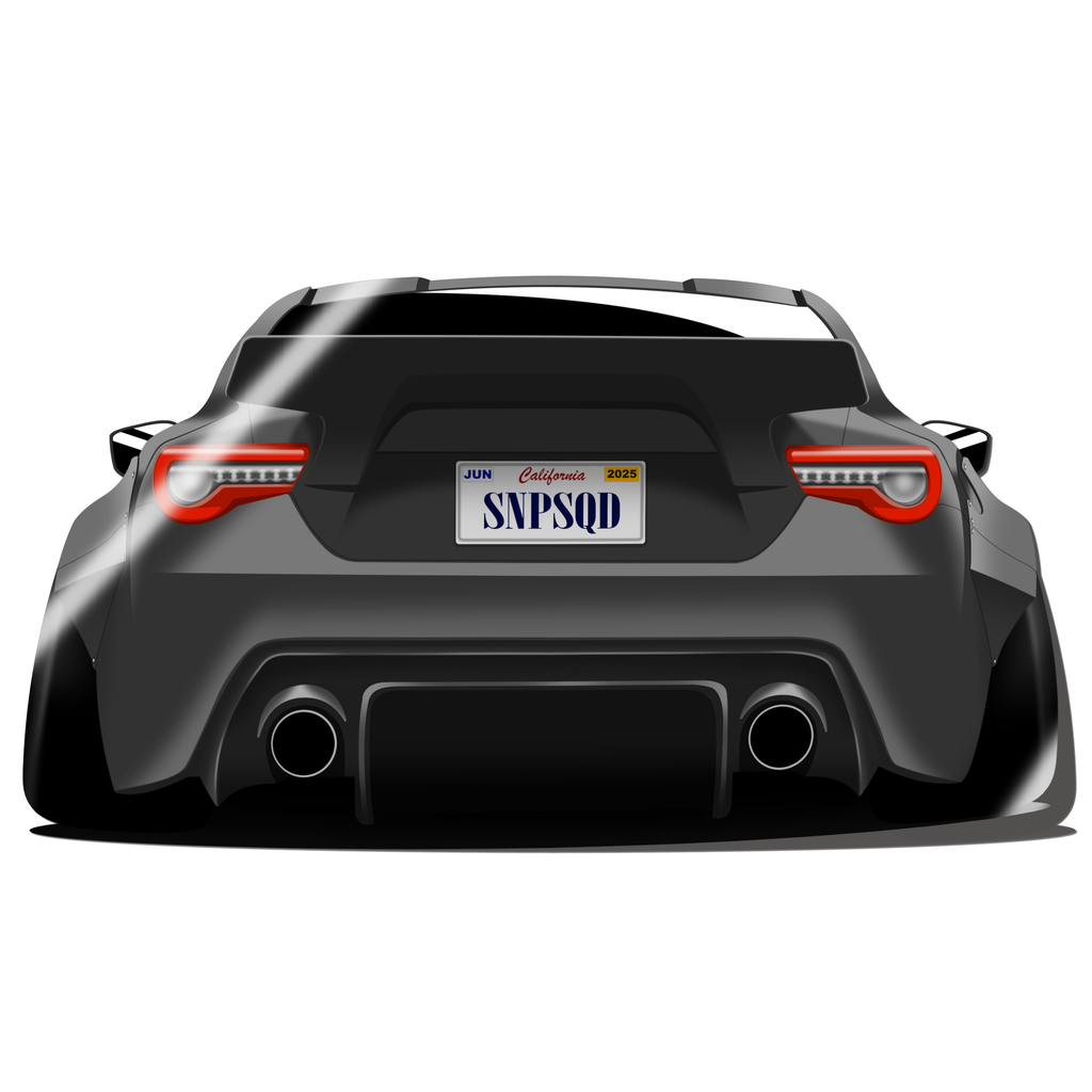 Rear Widebody GT86 Slap