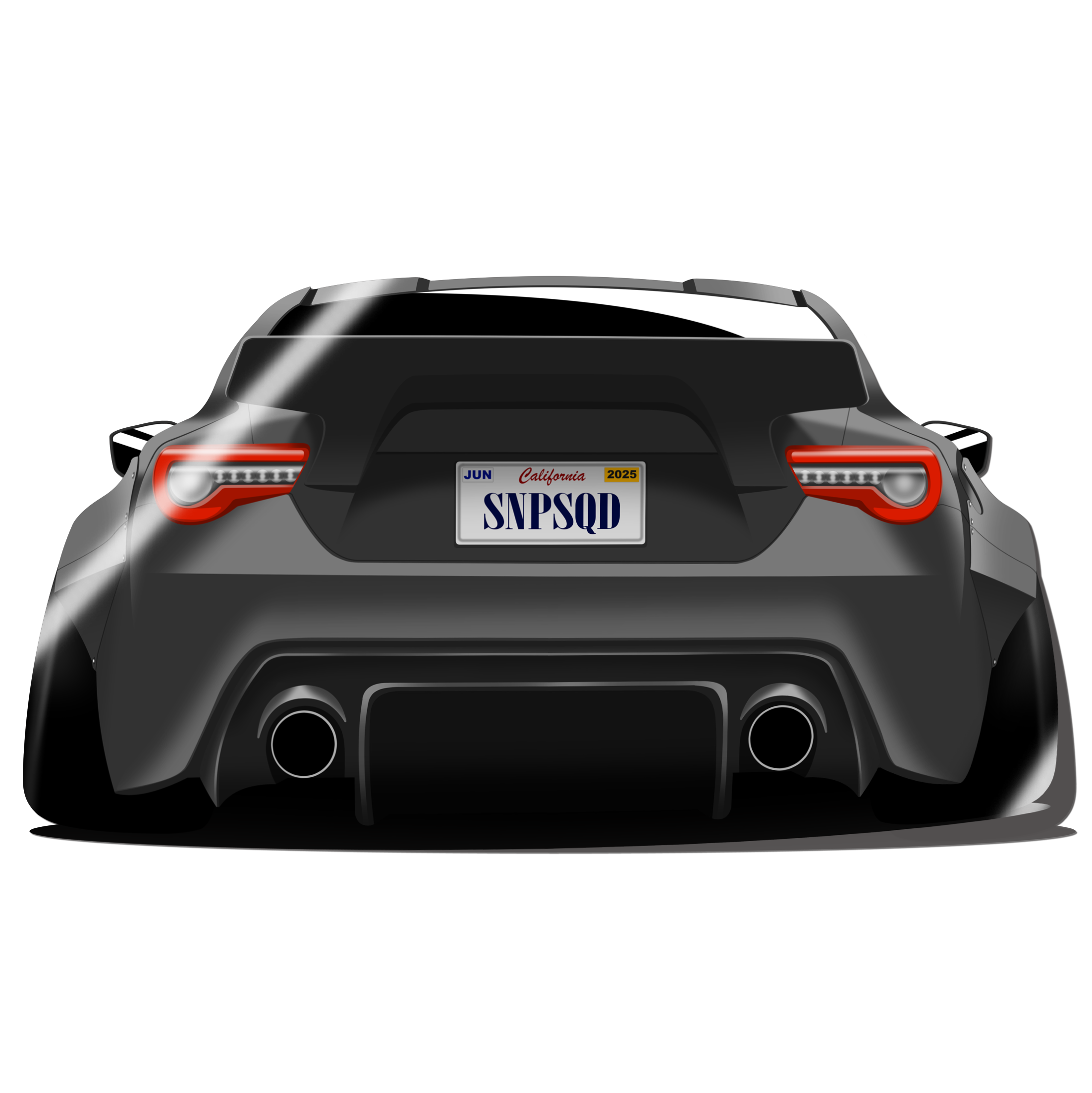 Rear Widebody GT86 Slap
