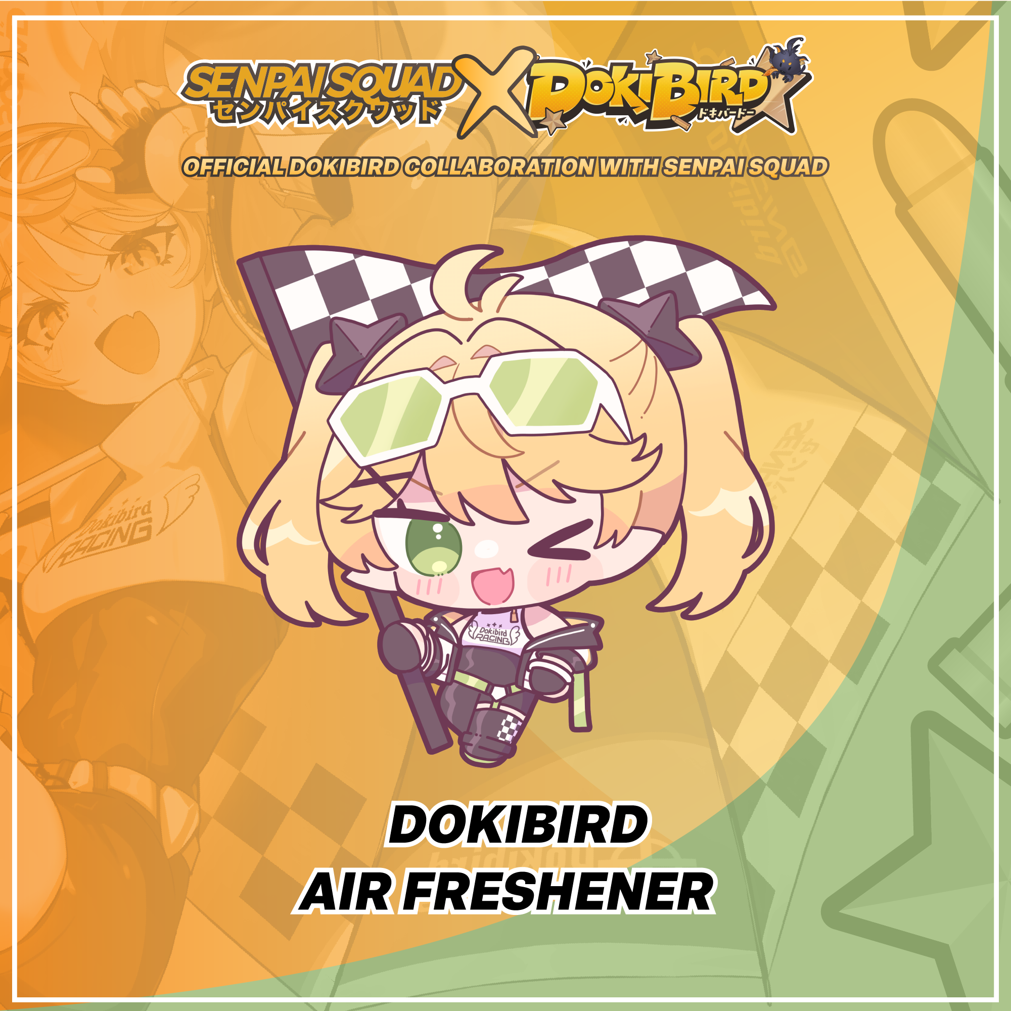 Dokibird Air Freshener (PRE-ORDER)