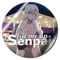Fill Me Up Senpai Circular Gas Cap Decal