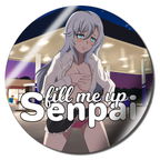 Fill Me Up Senpai Circular Gas Cap Decal