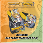 Dokibird Car Floor Mats (Set of 4) (PRE-ORDER)