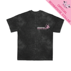 Ironmouse Acid Wash Black Shirt