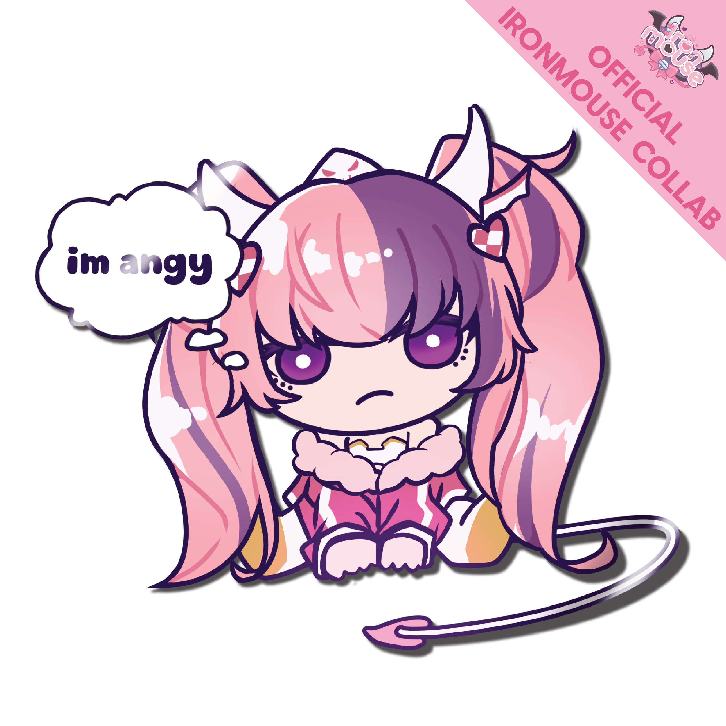 Ironmouse im angy Decal