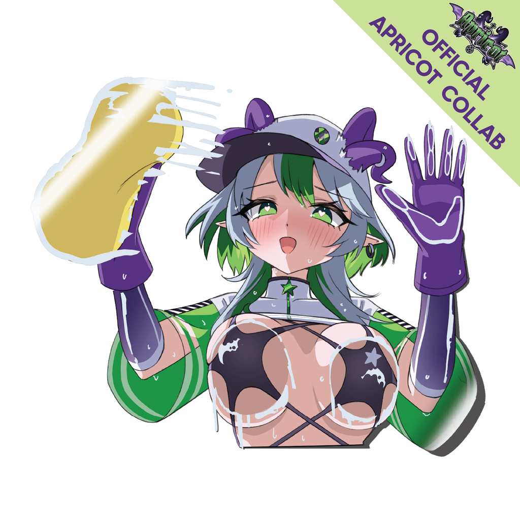 Apricot Window Wash Decal