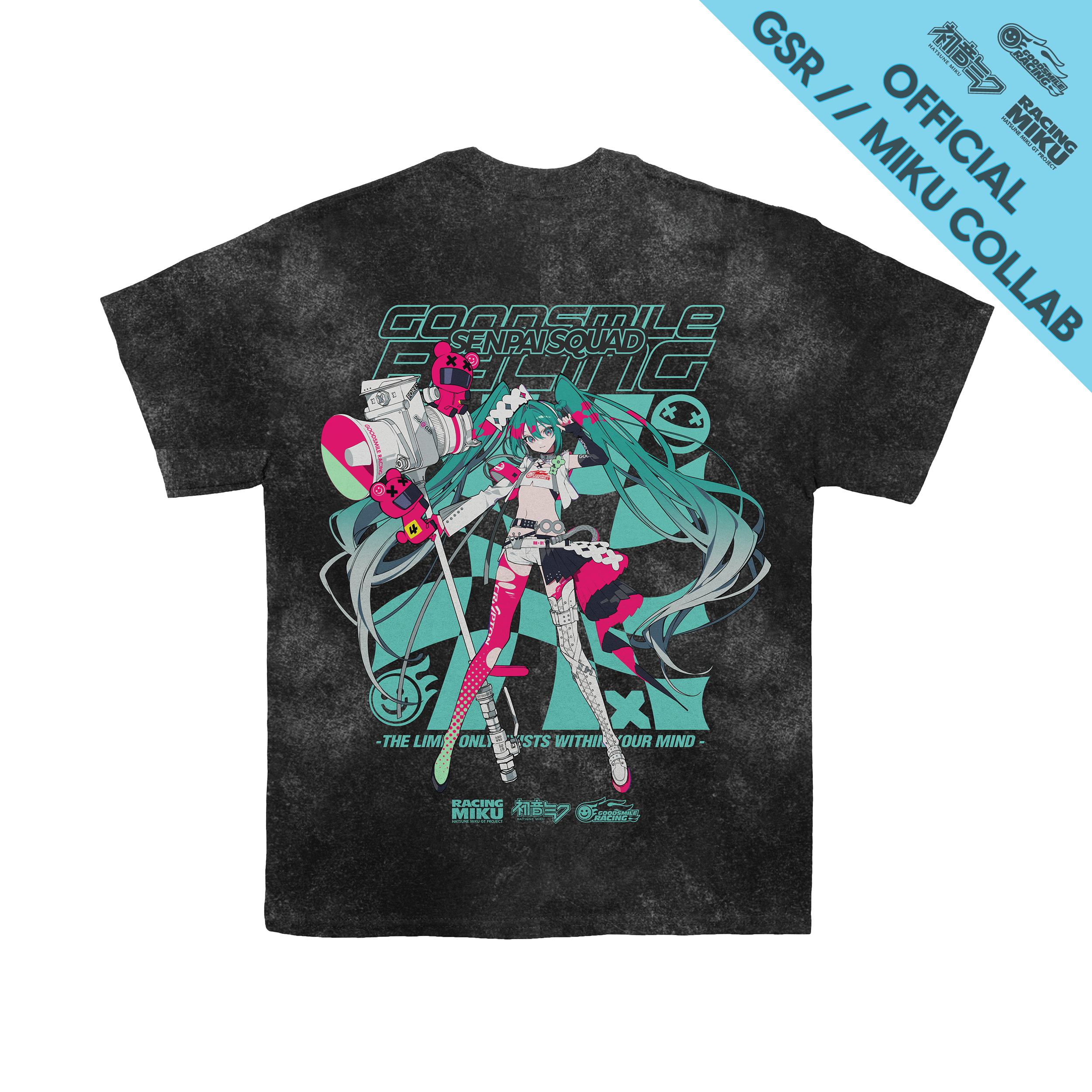Racing Miku 2025 Ver. x Senpai Squad: V1 Shirt