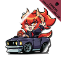 Zentreya Chibi Car Decal